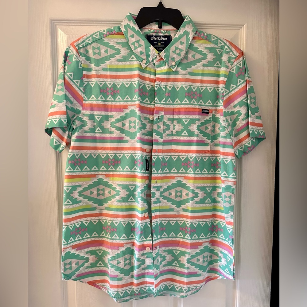 Chubbies men’s Large SS Shirt